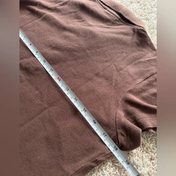 Lacoste Brown Polo Shirt
Short Sleeve Size 42 - Picture 7 of 8